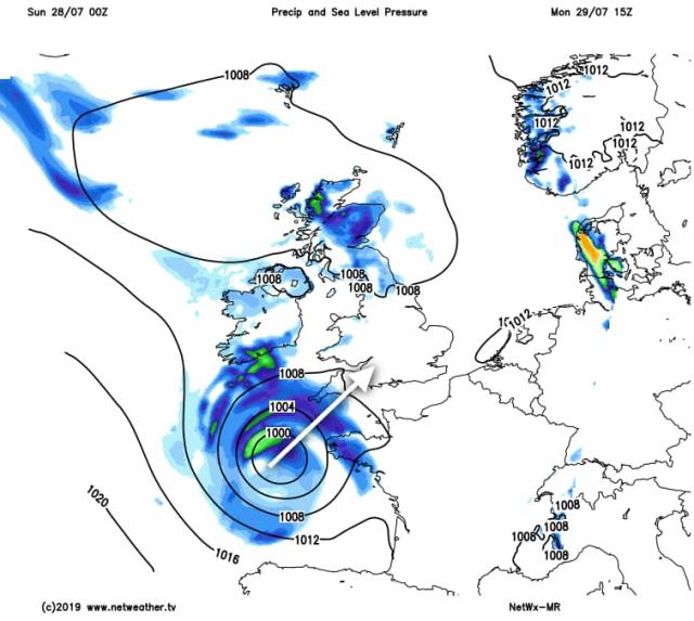 Somerset Live reports that Devon and Cornwall are likely to see heavy snowfall as a result of the flurries shown in WX Charts, with the last patches not due to move past the county until after 6pm. Somerset Live reports that Devon and Cornwall are likely to see heavy snowfall as a result of the flurries shown in WX Charts, with the last patches not due to move past the county until after 6pm.